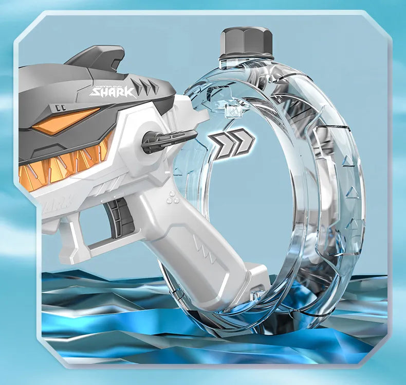 Shark Electric Water Gun: Unleash Summer Fun!