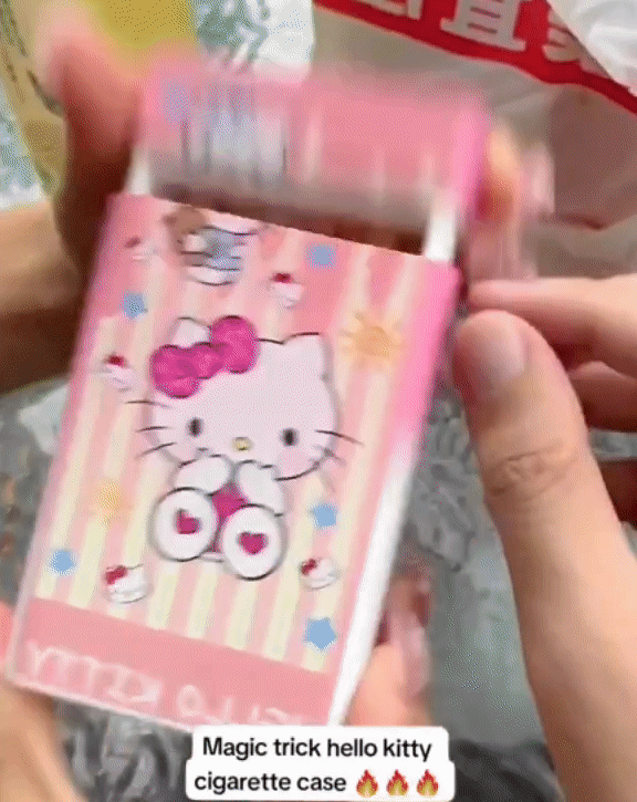 Hello Kitty Magic Trick Case Lighter