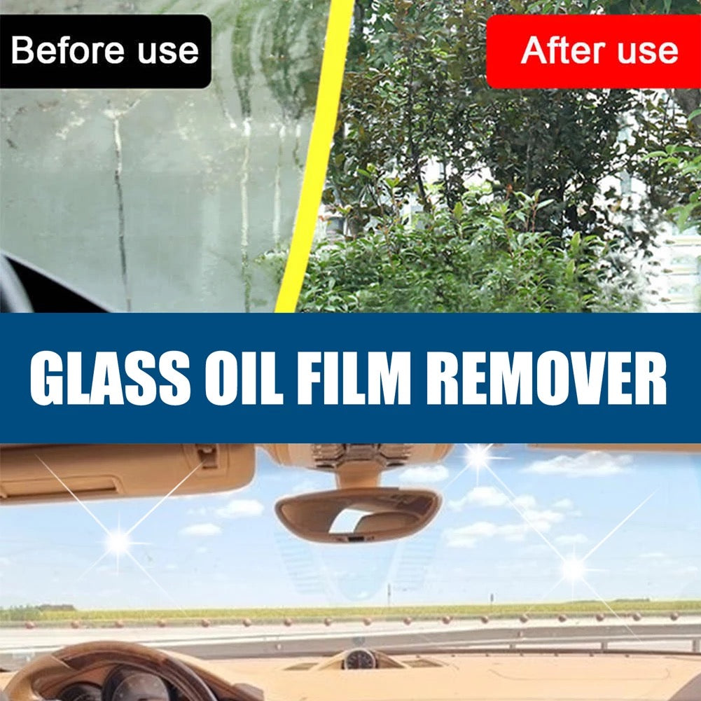 GLASS AND WINDOW OIL FILM CLEANER (60% OFF TODAY!)